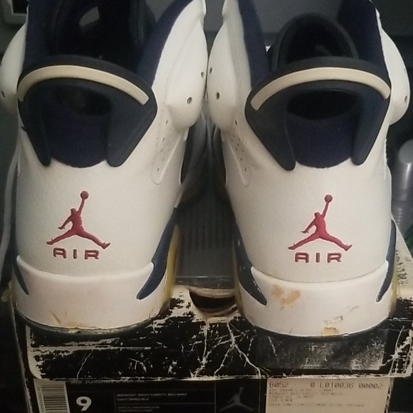 Jordan retro 6 (olympics)2000 release - Picture 6 of 8